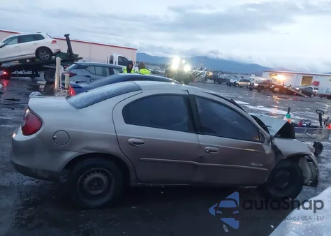 2001 Plymouth Neon Highline из США, поврежденный, VIN 1P3ES46C51D170423